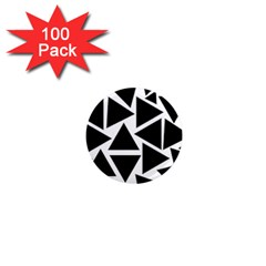 Template Black Triangle 1  Mini Magnets (100 Pack)  by BangZart