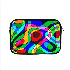 Digital Multicolor Colorful Curves Apple Macbook Pro 15  Zipper Case