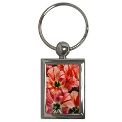 Tulips Flowers Spring Key Chains (rectangle)  by BangZart