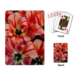 Tulips Flowers Spring Playing Card by BangZart