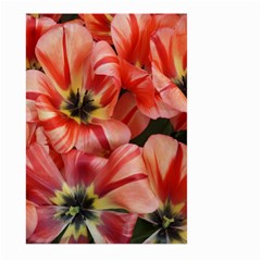 Tulips Flowers Spring Large Garden Flag (two Sides) by BangZart