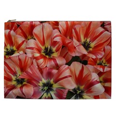 Tulips Flowers Spring Cosmetic Bag (xxl)  by BangZart