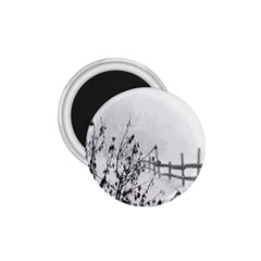 Snow Winter Cold Landscape Fence 1.75  Magnets