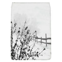 Snow Winter Cold Landscape Fence Flap Covers (L) 