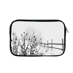 Snow Winter Cold Landscape Fence Apple Macbook Pro 13  Zipper Case