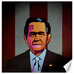 George W Bush Pop Art President Usa Canvas 20  X 20   by BangZart