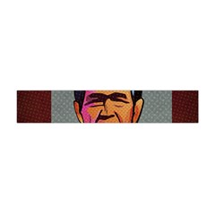 George W Bush Pop Art President Usa Flano Scarf (mini)