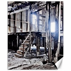 House Old Shed Decay Manufacture Canvas 11  X 14   by BangZart