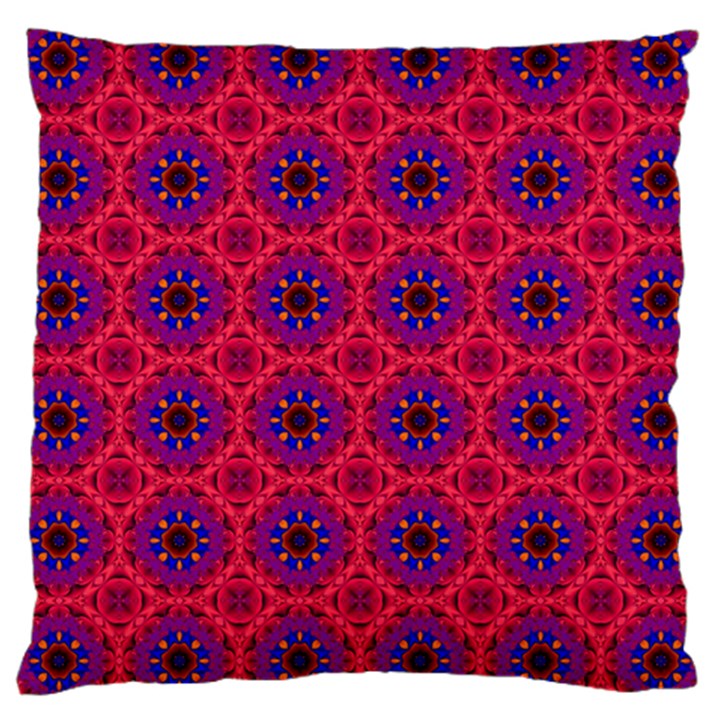 Retro Abstract Boho Unique Large Cushion Case (Two Sides)