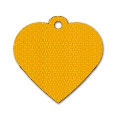 Texture Background Pattern Dog Tag Heart (two Sides) by BangZart