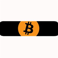 I accept bitcoin Large Bar Mats