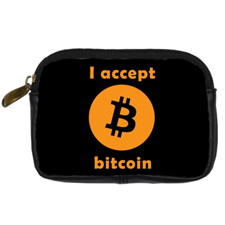 I accept bitcoin Digital Camera Cases