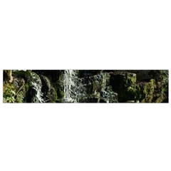 Water Waterfall Nature Splash Flow Small Flano Scarf