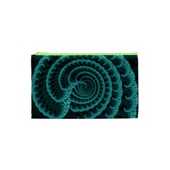 Fractals Form Pattern Abstract Cosmetic Bag (xs)