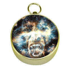 Universe Vampire Star Outer Space Gold Compasses