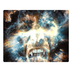 Universe Vampire Star Outer Space Double Sided Flano Blanket (large) 