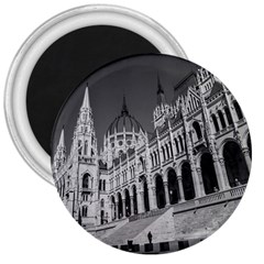 Architecture Parliament Landmark 3  Magnets by BangZart