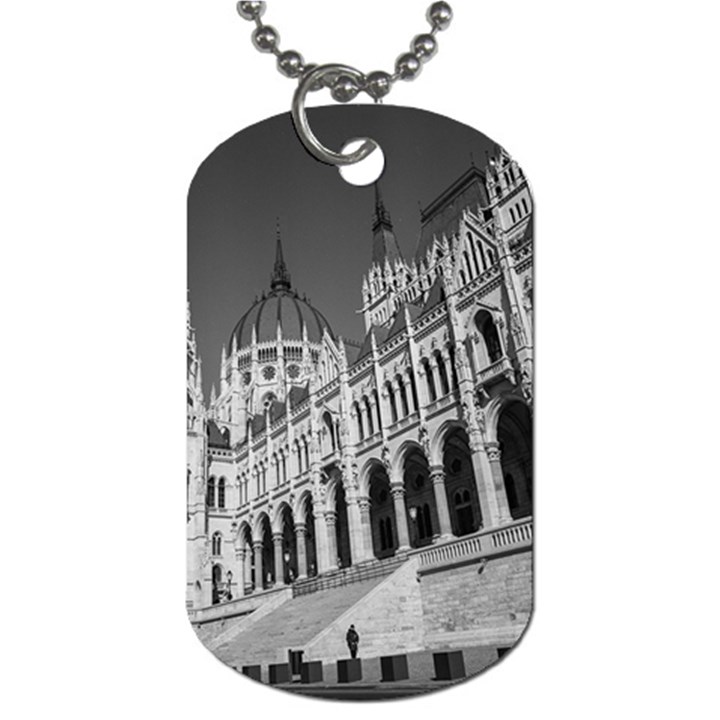 Architecture Parliament Landmark Dog Tag (Two Sides)