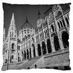 Architecture Parliament Landmark Large Cushion Case (Two Sides) Back