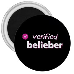 Verified Belieber 3  Magnets by Valentinaart