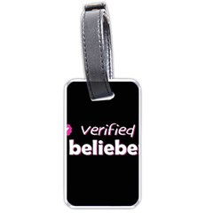 Verified Belieber Luggage Tags (one Side) 