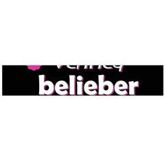 Verified Belieber Large Flano Scarf  by Valentinaart