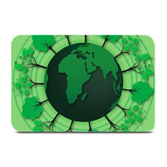 Earth Forest Forestry Lush Green Plate Mats by BangZart