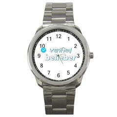 Verified Belieber Sport Metal Watch