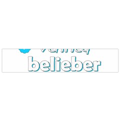 Verified Belieber Small Flano Scarf by Valentinaart