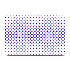 Star Curved Background Geometric Plate Mats by BangZart