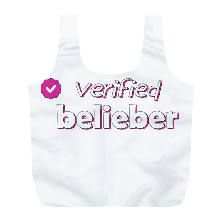 Verified Belieber Full Print Recycle Bags (L) 