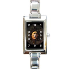 Medusa Rectangle Italian Charm Watch by Valentinaart