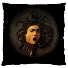 Medusa Standard Flano Cushion Case (two Sides) by Valentinaart