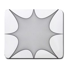 Star Grid Curved Curved Star Woven Large Mousepads by BangZart