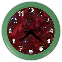 Abstract Fantasy Color Colorful Color Wall Clocks