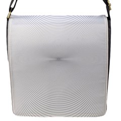 Background Line Motion Curve Flap Messenger Bag (s)