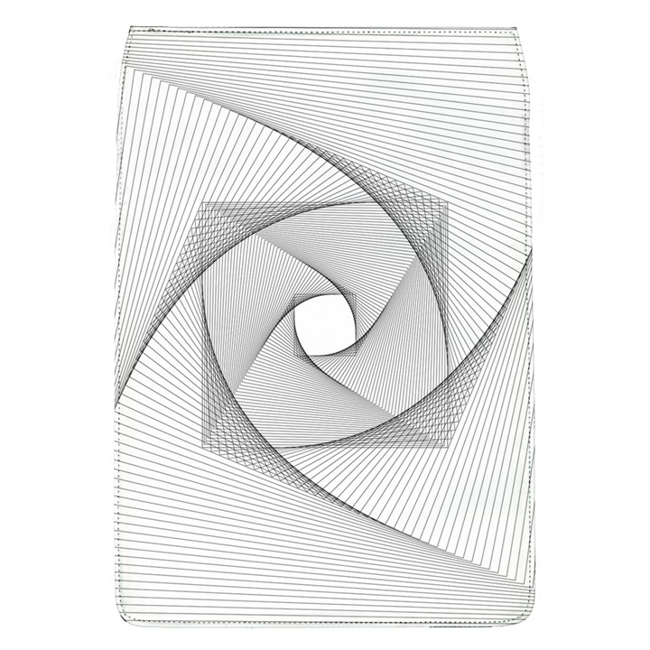 Rotation Rotated Spiral Swirl Flap Covers (L) 