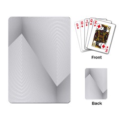 Background Pattern Stripe Playing Card