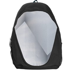 Background Pattern Stripe Backpack Bag by BangZart