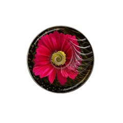 Fantasy Flower Fractal Blossom Hat Clip Ball Marker (4 Pack) by BangZart