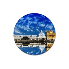 India Punjab Amritsar Sikh Magnet 3  (round) by BangZart