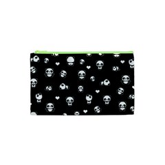 Panda Pattern Cosmetic Bag (xs) by Valentinaart