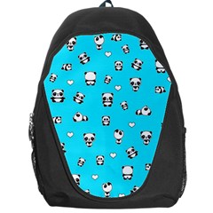 Panda Pattern Backpack Bag by Valentinaart