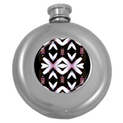 Japan Is A Beautiful Place In Calm Style Round Hip Flask (5 Oz) by pepitasart