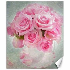 Pink Roses Canvas 20  X 24   by NouveauDesign