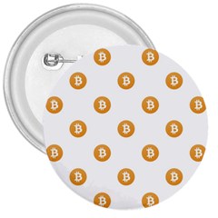 Bitcoin Logo Pattern 3  Buttons by dflcprints