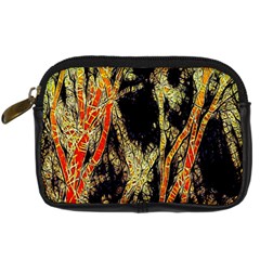 Artistic Effect Fractal Forest Background Digital Camera Cases by Amaryn4rt