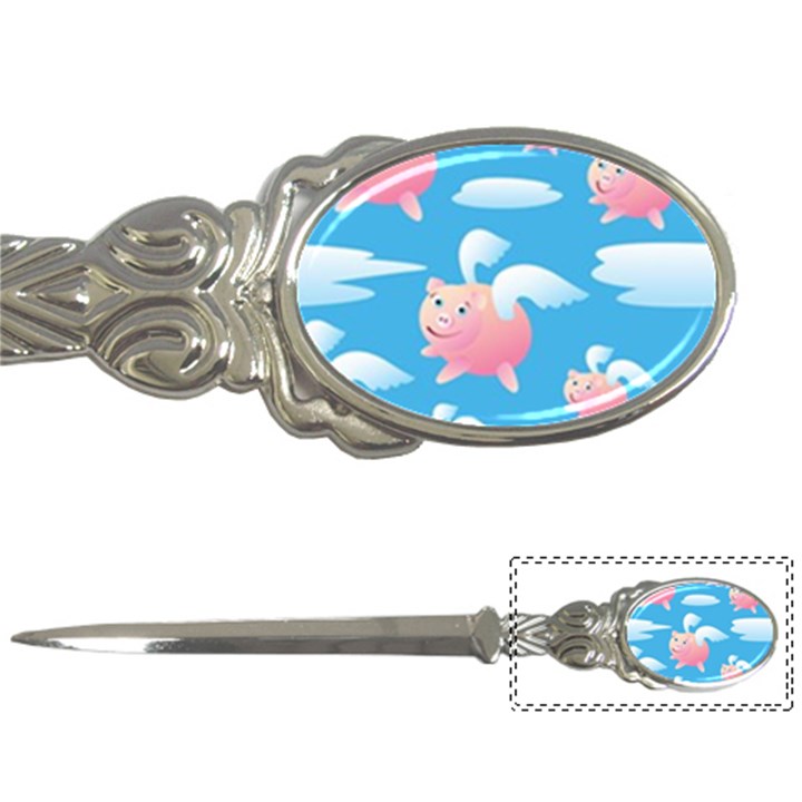 Flying Piggys Pattern Letter Openers