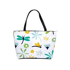 Busy Dragonflies Shoulder Handbags by Bigfootshirtshop