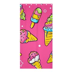Summer Ice Creams Flavors Pattern Shower Curtain 36  X 72  (stall)  by Bigfootshirtshop